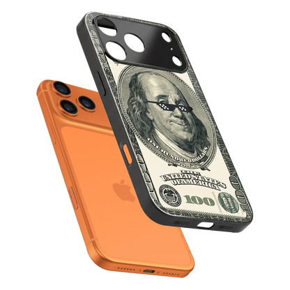 Ben Swag sleek iphone 17 pro cover with tempered glass back and TPU edges