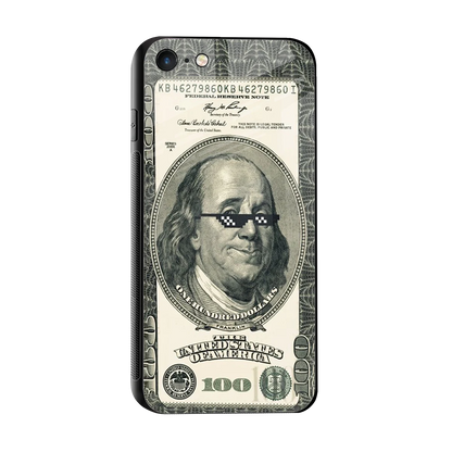 Ben Swag sleek iphone 7 cover with tempered glass back and TPU edges