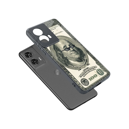Ben Swag sleek motorola edge 50 fusion cover with tempered glass back and TPU edges