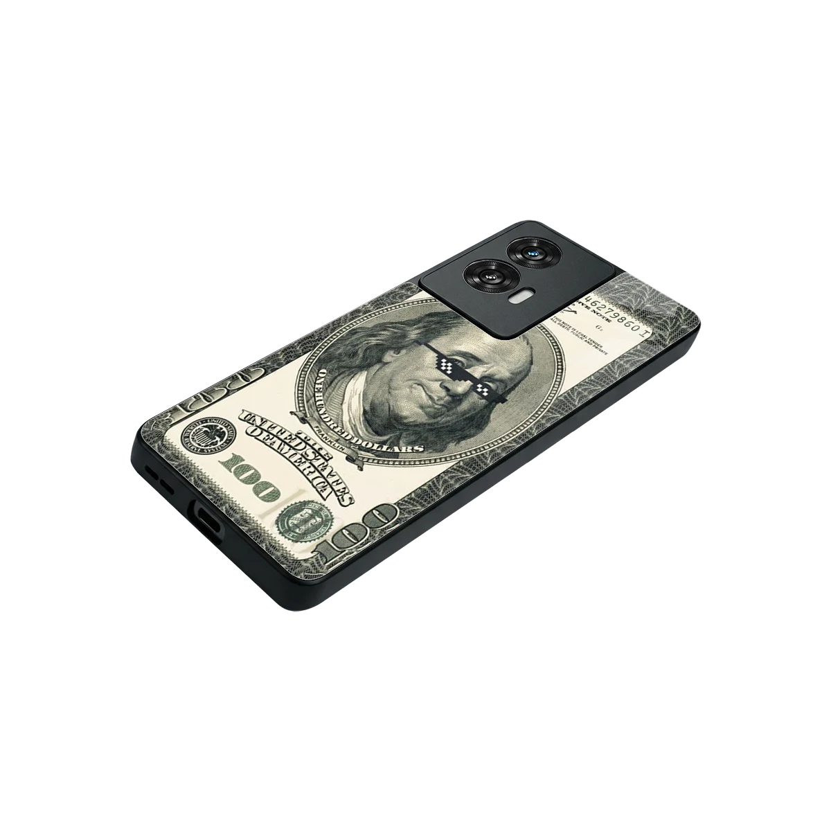 Ben Swag stylish phone case for motorola edge 50 fusion | glossy glass and slim fit