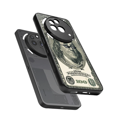 Ben Swag sleek nothing phone 3a pro cover with tempered glass back and TPU edges