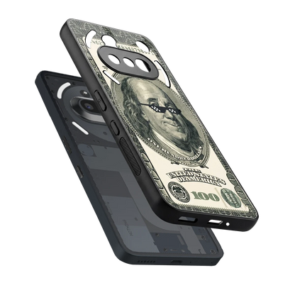 Ben Swag sleek nothing phone 3a cover with tempered glass back and TPU edges