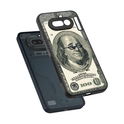 Ben Swag sleek nothing phone 4a cover with tempered glass back and TPU edges