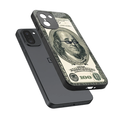 Ben Swag sleek oneplus 15r cover with tempered glass back and TPU edges