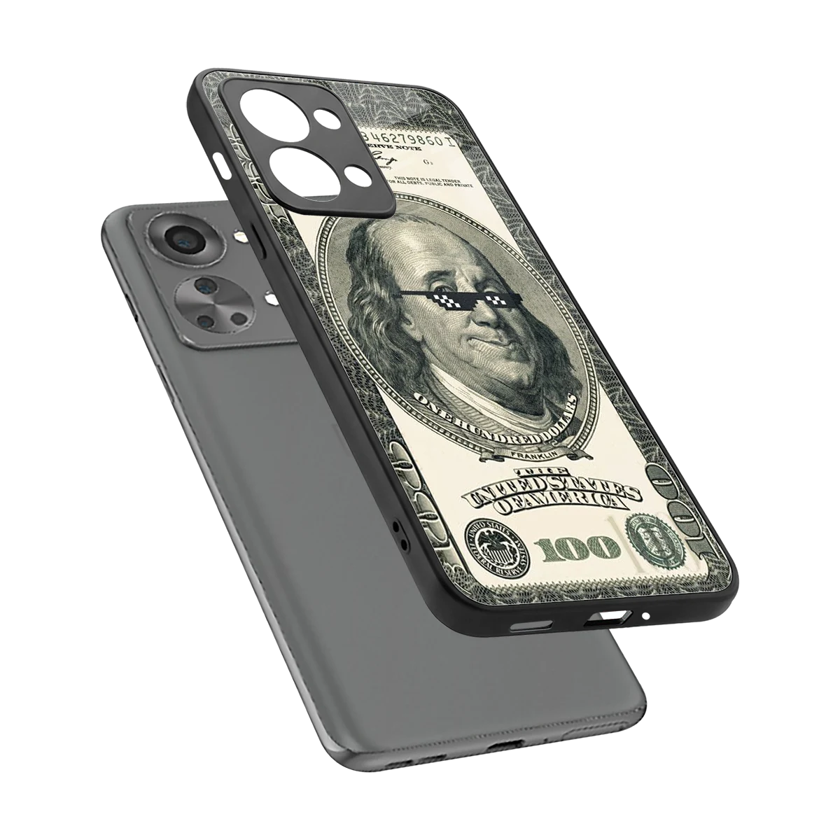 Ben Swag sleek oneplus nord 2t cover with tempered glass back and TPU edges
