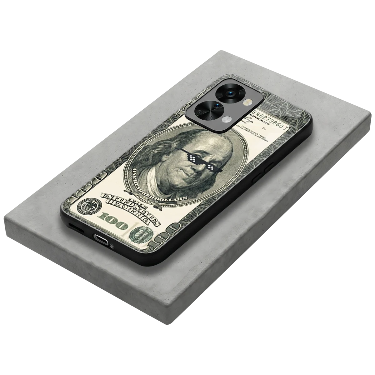 Ben Swag stylish phone case for oneplus nord 2t | glossy glass and slim fit