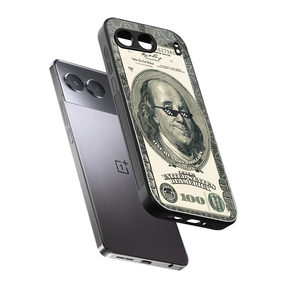 Ben Swag sleek oneplus nord 4 cover with tempered glass back and TPU edges