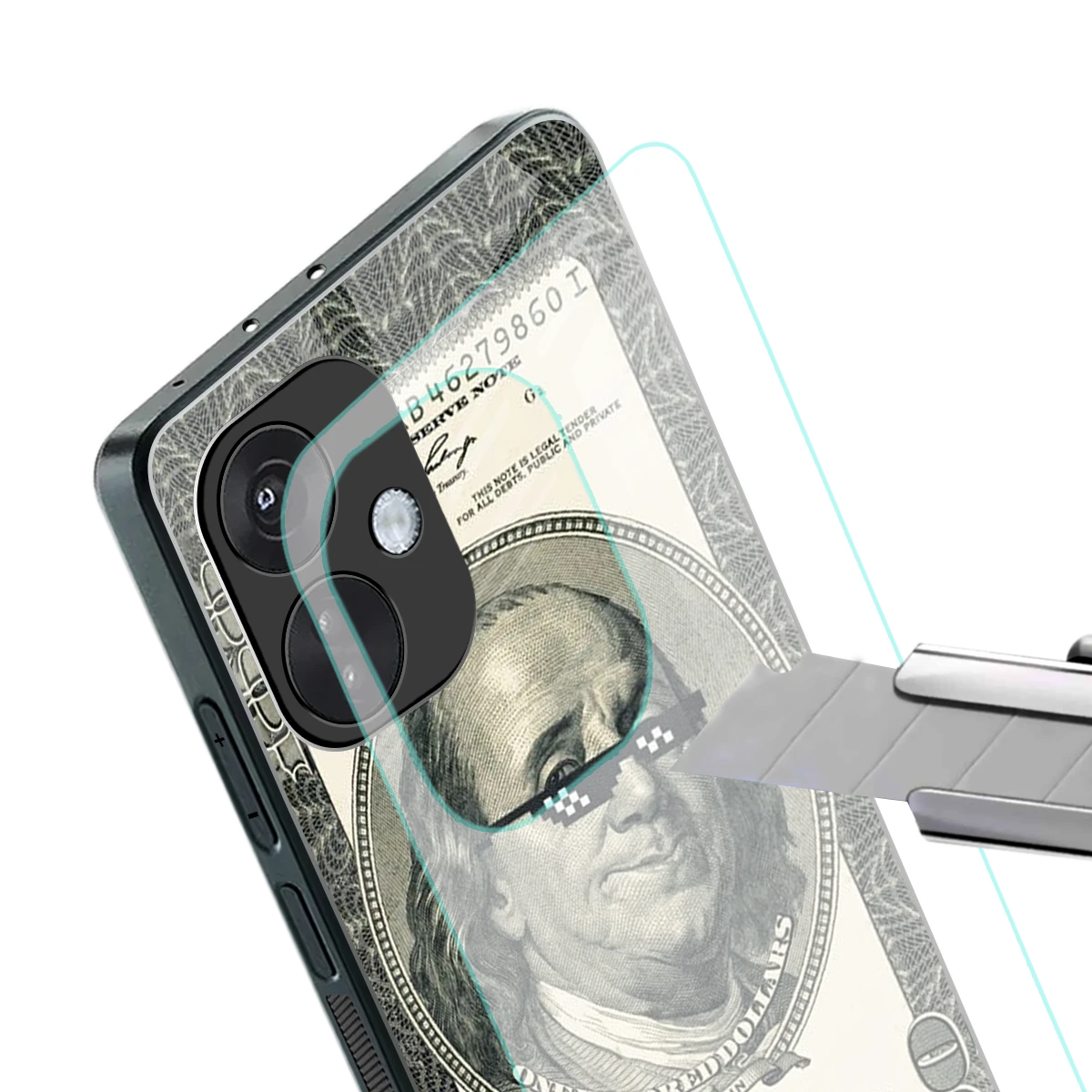 Ben Swag stylish phone case for oneplus nord ce 3 | glossy glass and slim fit