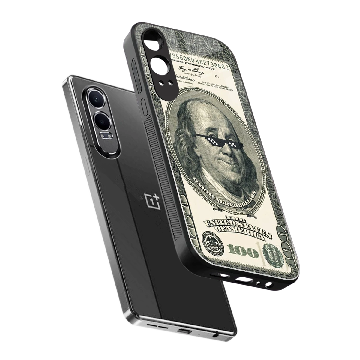 Ben Swag sleek oneplus nord ce 4 lite cover with tempered glass back and TPU edges