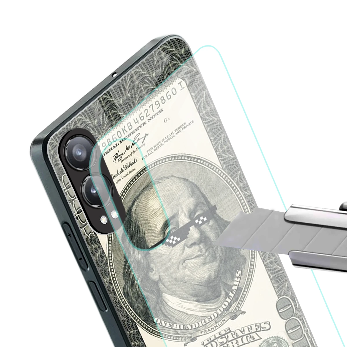 Ben Swag stylish phone case for oneplus nord ce 4 lite | glossy glass and slim fit