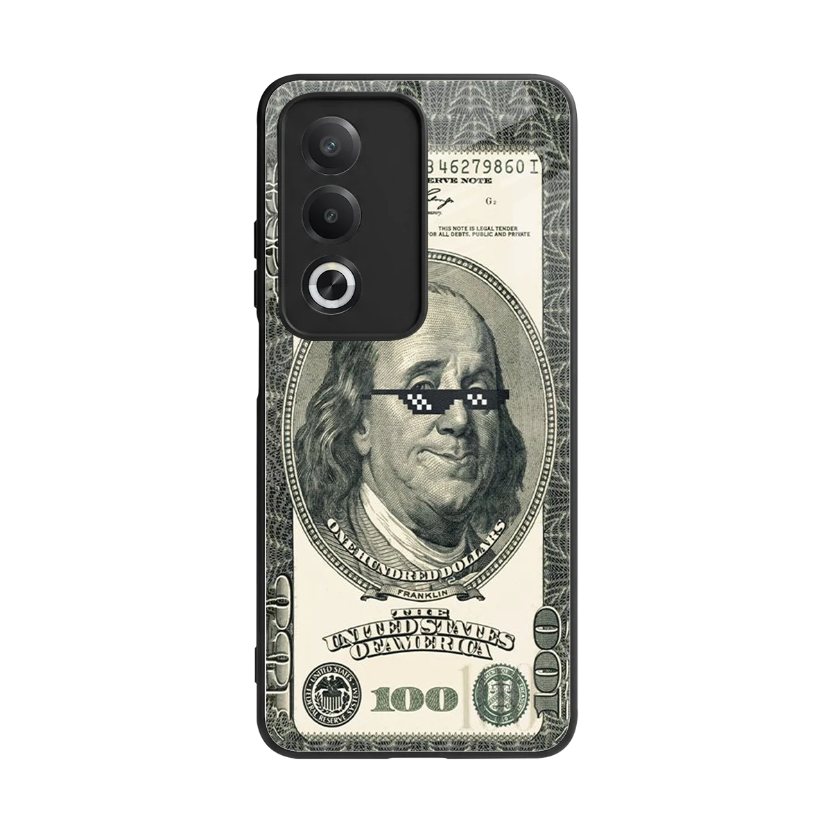 Ben Swag back phone cover | glass case for oppo a3 pro