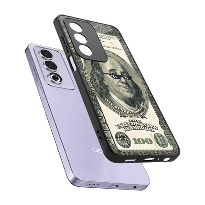 Ben Swag sleek oppo a3 pro cover with tempered glass back and TPU edges