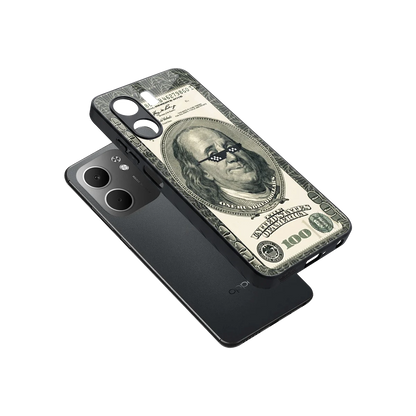 Ben Swag sleek oppo a5x 5g cover with tempered glass back and TPU edges