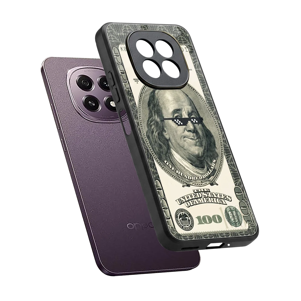 Ben Swag sleek oppo f29 5g cover with tempered glass back and TPU edges