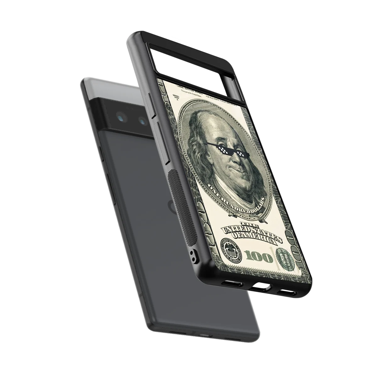 Ben Swag sleek google pixel 6 pro cover with tempered glass back and TPU edges