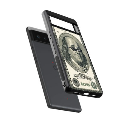 Ben Swag sleek google pixel 6a cover with tempered glass back and TPU edges