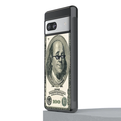 Ben Swag stylish phone case for google pixel 7a | glossy glass and slim fit