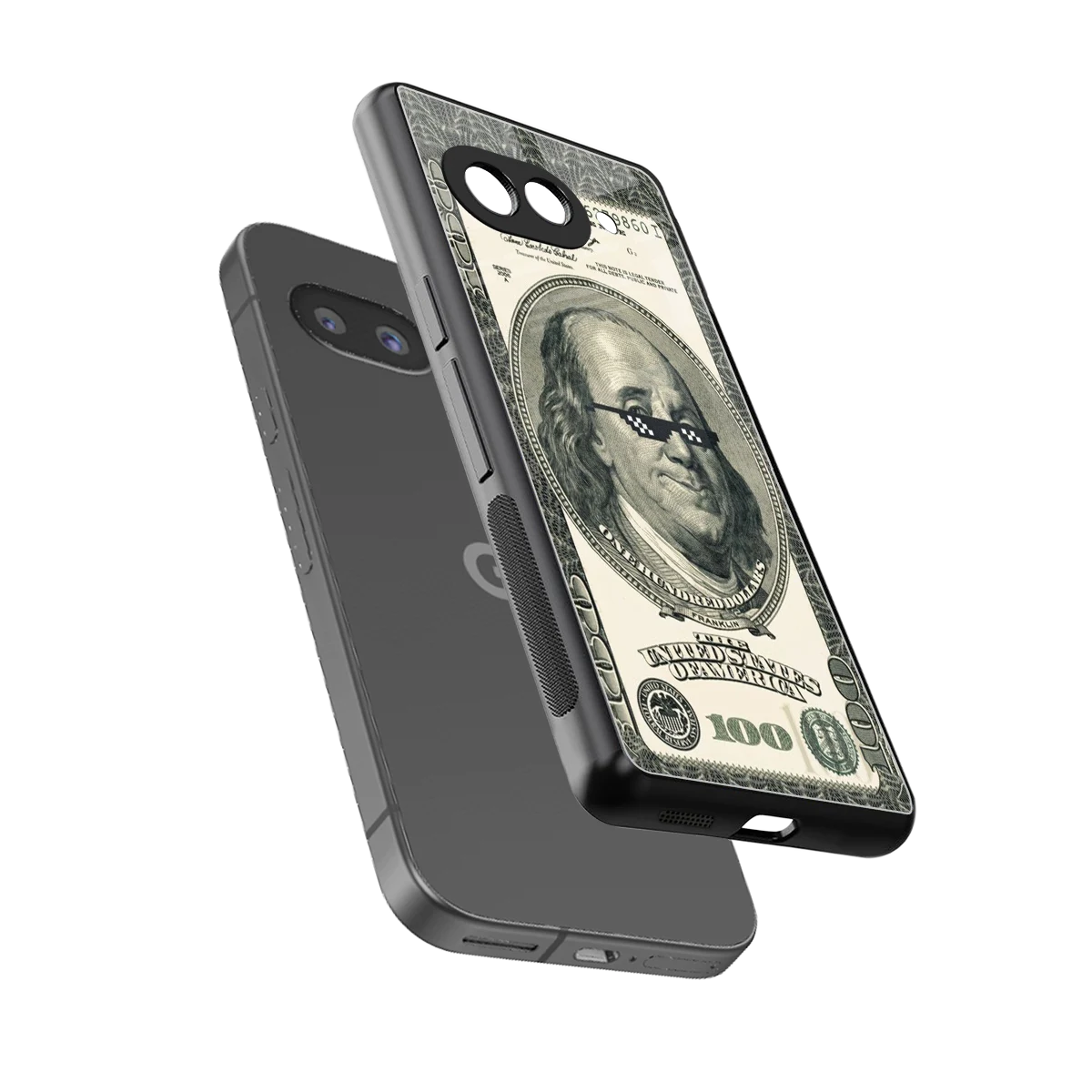 Ben Swag sleek google pixel 10a cover with tempered glass back and TPU edges