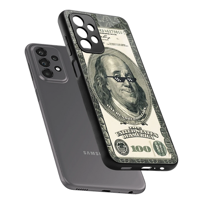 Ben Swag sleek samsung galaxy a23 cover with tempered glass back and TPU edges