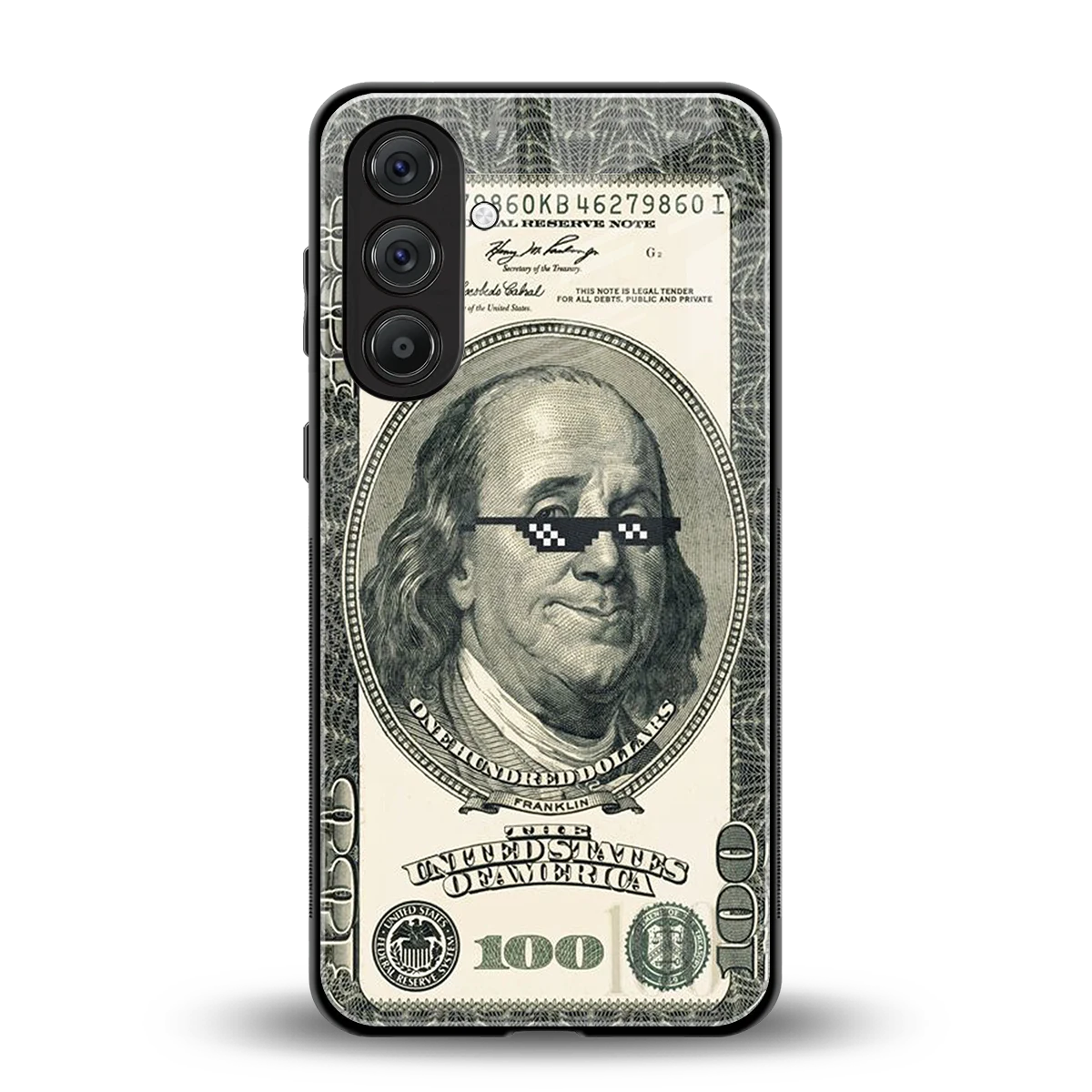 Ben Swag back phone cover | glass case for samsung galaxy a55 5g
