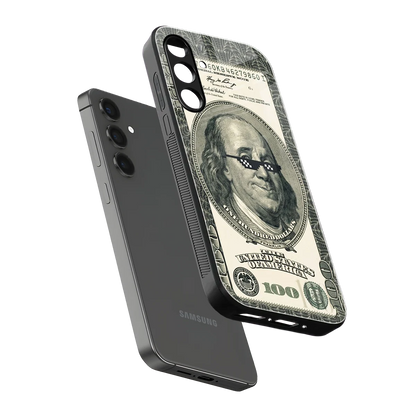 Ben Swag sleek samsung galaxy a55 5g cover with tempered glass back and TPU edges