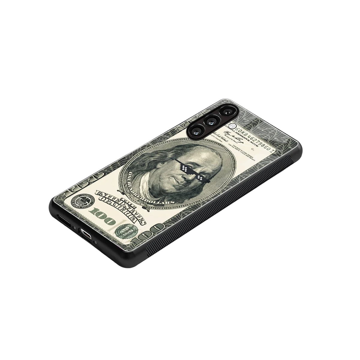 Ben Swag stylish phone case for samsung galaxy a55 5g | glossy glass and slim fit
