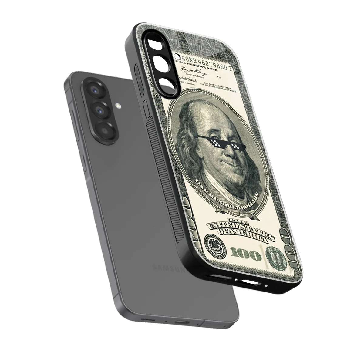 Ben Swag sleek samsung galaxy a37 5g cover with tempered glass back and TPU edges