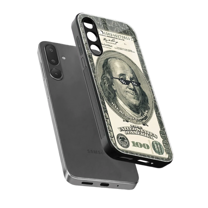 Ben Swag sleek samsung galaxy m36 5g cover with tempered glass back and TPU edges