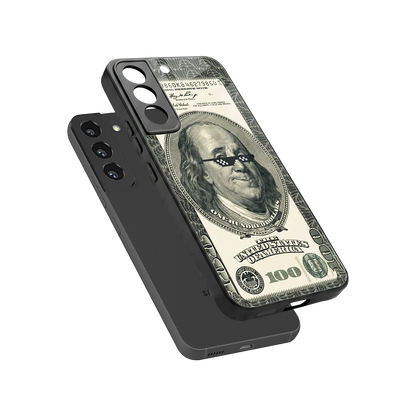 Ben Swag sleek samsung galaxy s22 cover with tempered glass back and TPU edges