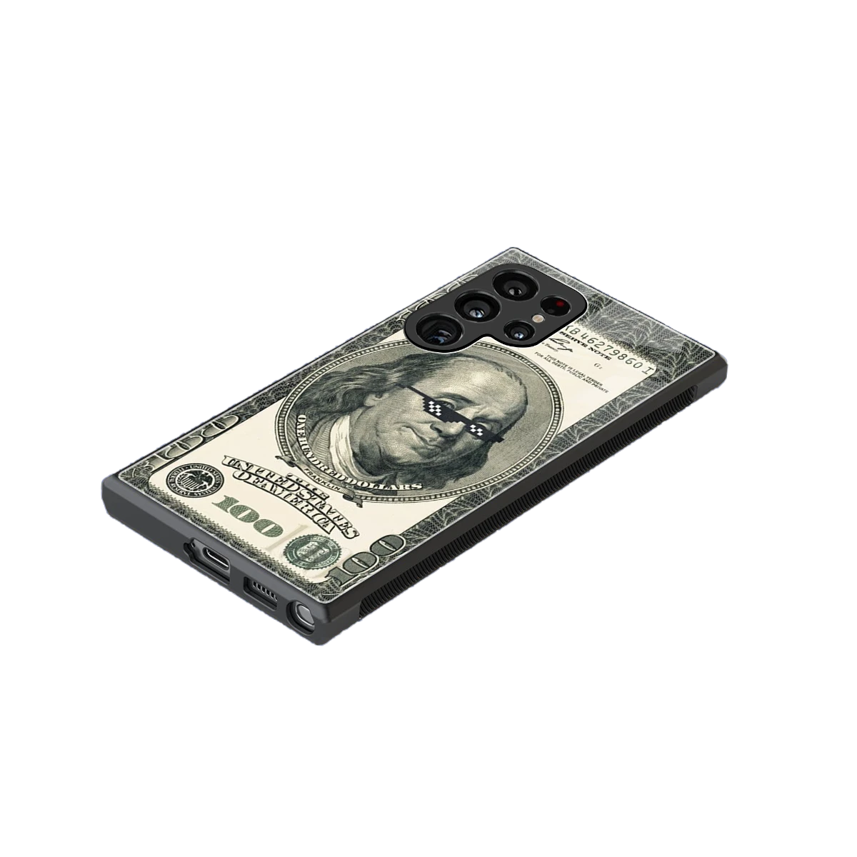 Ben Swag stylish phone case for samsung galaxy s23 ultra | glossy glass and slim fit