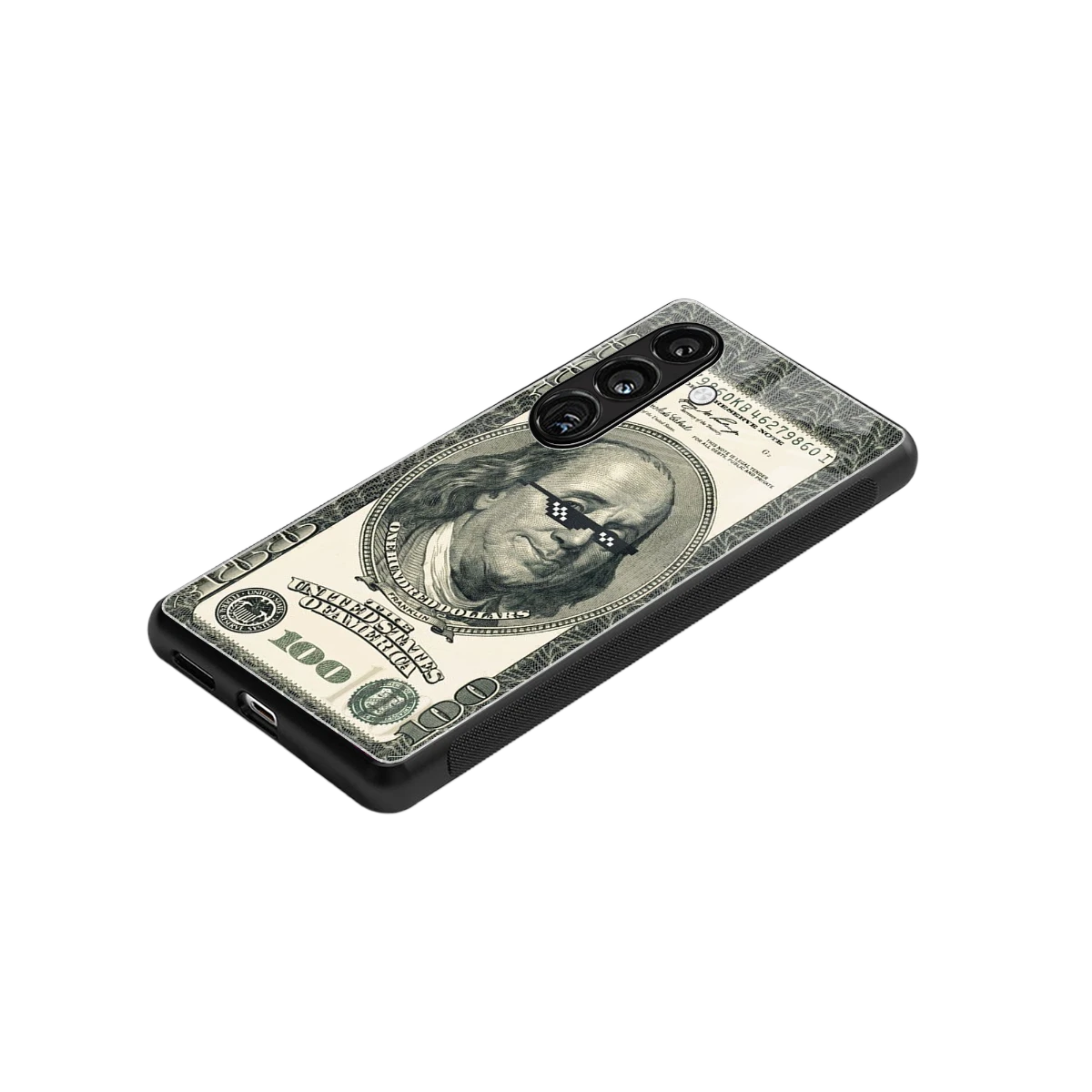 Ben Swag stylish phone case for samsung galaxy s24 plus | glossy glass and slim fit