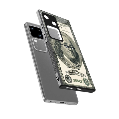 Ben Swag sleek vivo v30 cover with tempered glass back and TPU edges