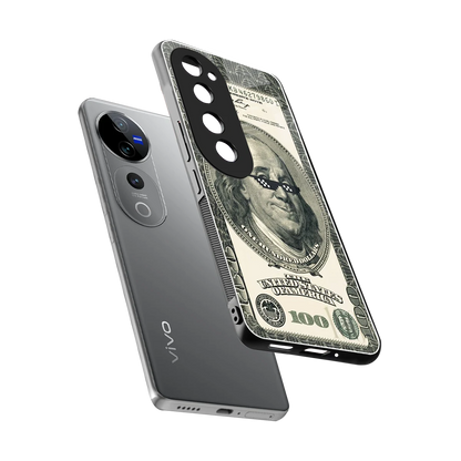 Ben Swag sleek vivo v40 pro cover with tempered glass back and TPU edges