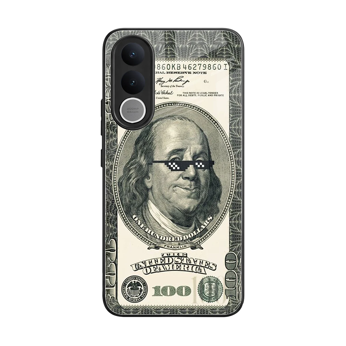 Ben Swag back phone cover | glass case for vivo v70 fe