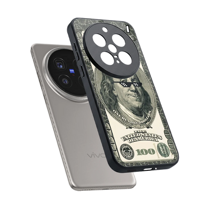 Ben Swag sleek vivo x200 pro cover with tempered glass back and TPU edges