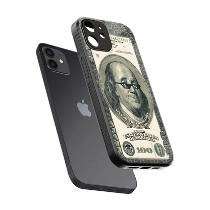 Ben Swag sleek iphone 12 cover with tempered glass back and TPU edges