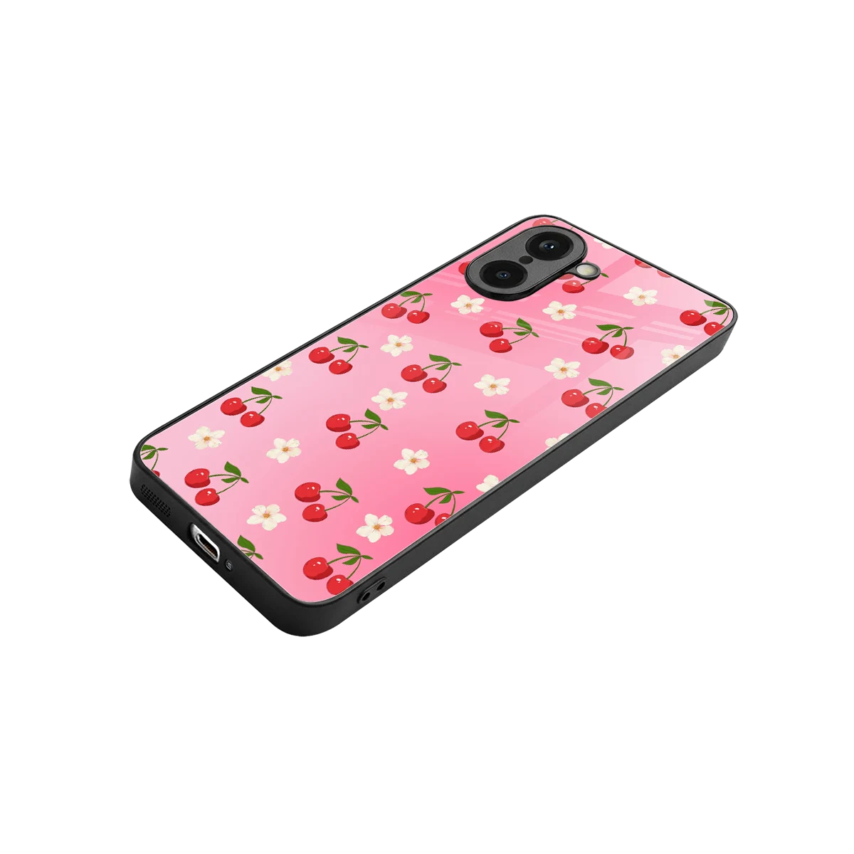 Berry Bliss stylish phone case for oneplus nord ce5 5g | glossy glass and slim fit