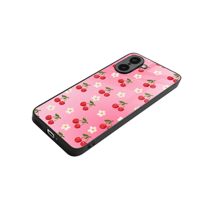 Berry Bliss stylish phone case for oneplus nord ce5 5g | glossy glass and slim fit