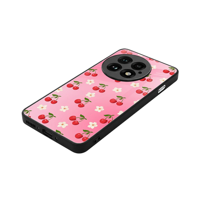 Berry Bliss stylish phone case for oneplus 13 | glossy glass and slim fit
