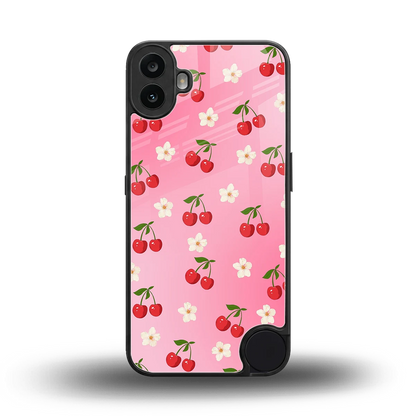 Berry Bliss back phone cover | glass case for cmf nothing phone 1