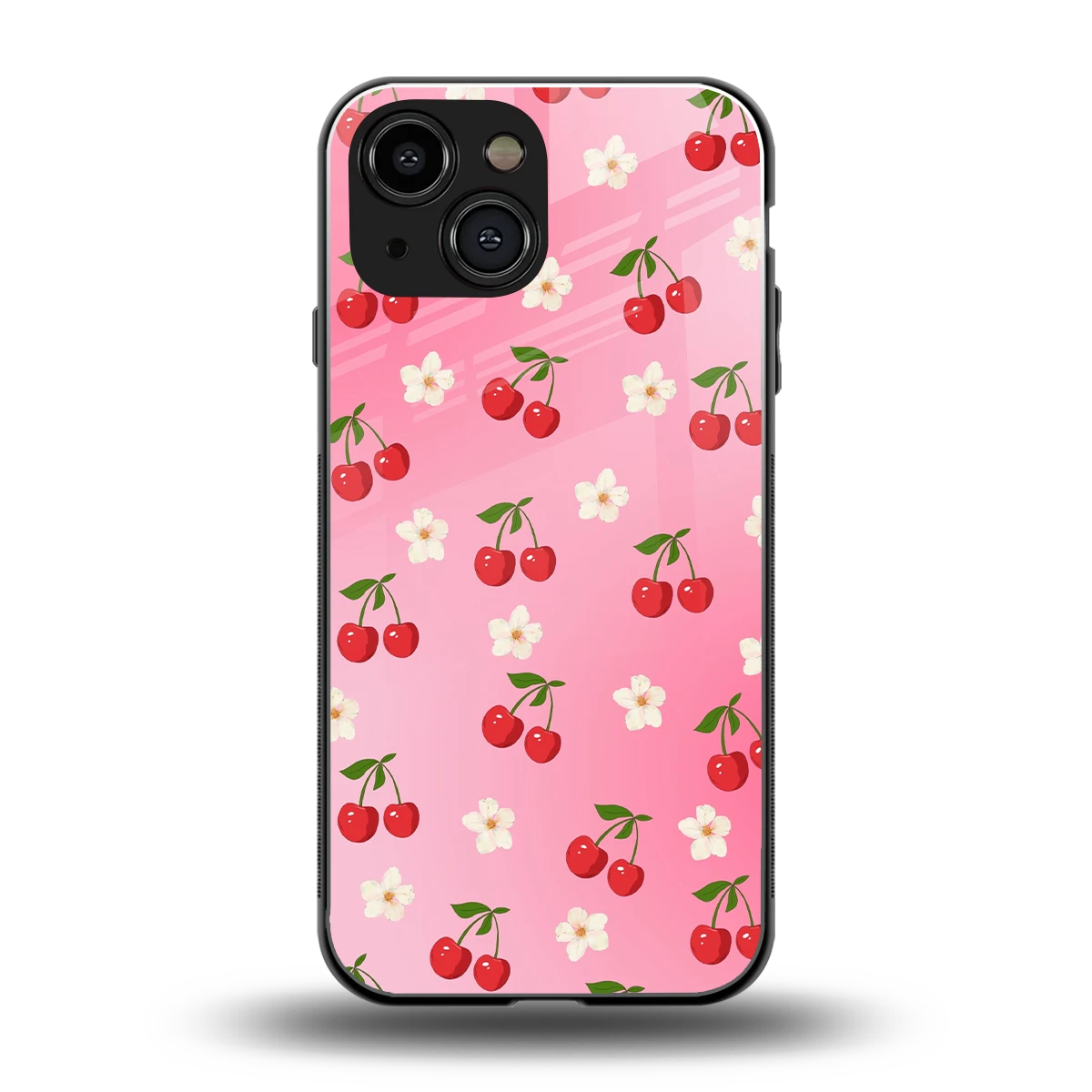 Berry Bliss back phone cover | glass case for iphone 13 mini