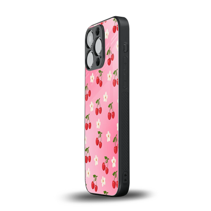 Berry Bliss iphone 13 pro mobile cover | shockproof glass phone case