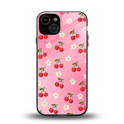 Berry Bliss back phone cover | glass case for iphone 13