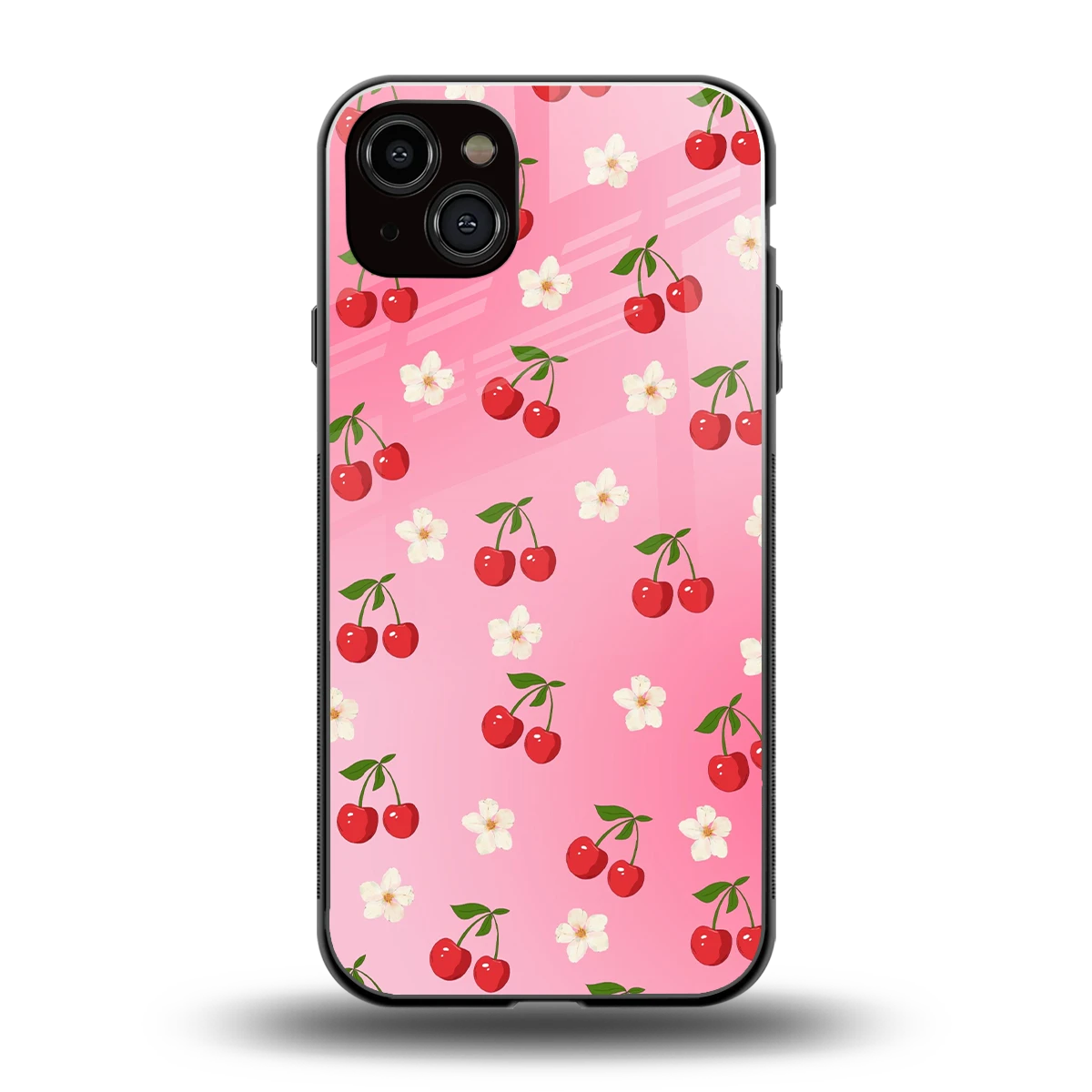 Berry Bliss back phone cover | glass case for iphone 15 plus