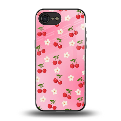 Berry Bliss back phone cover | glass case for iphone 17e