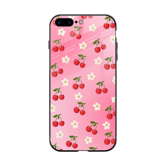 Berry Bliss back phone cover | glass case for iphone 8 plus
