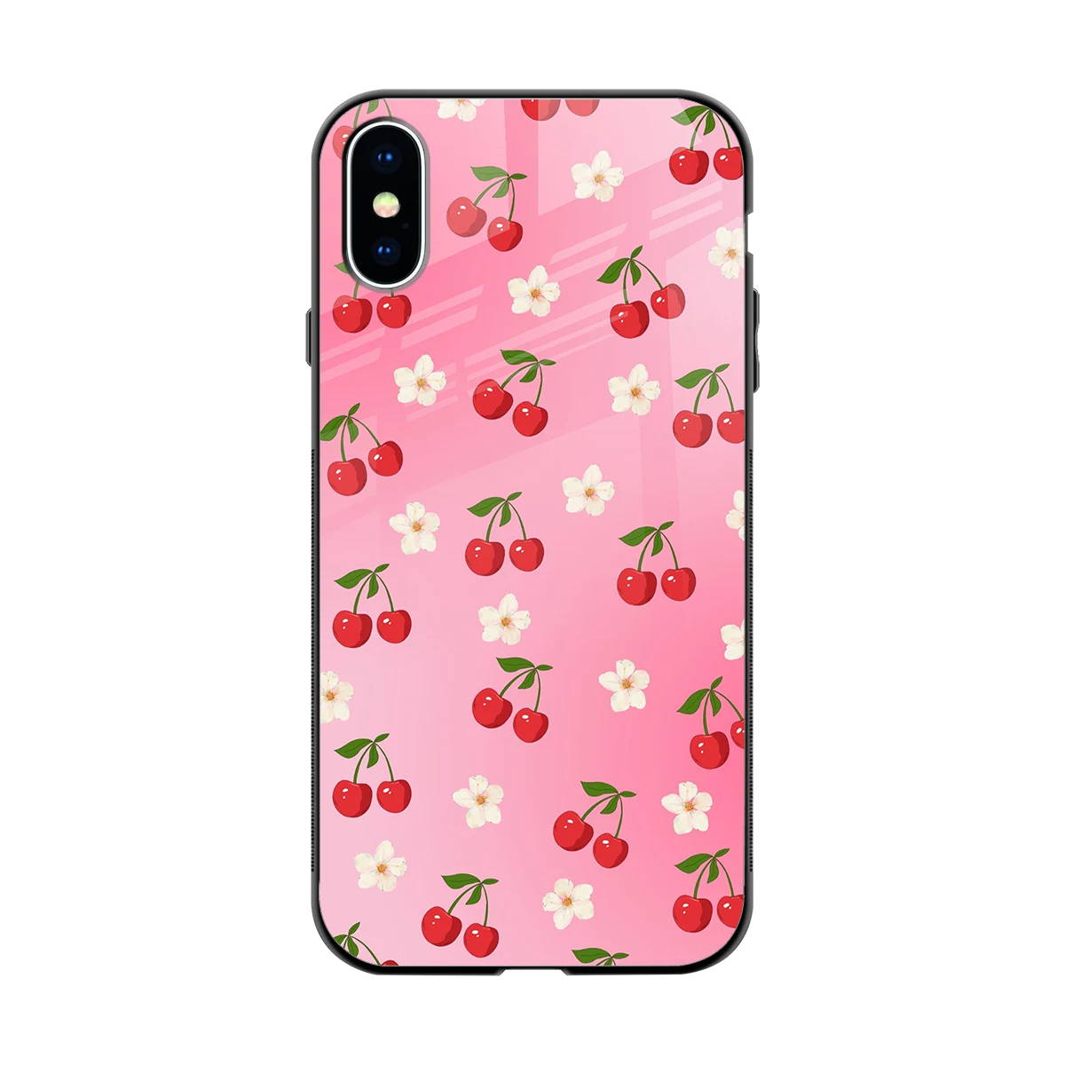 Berry Bliss back phone cover | glass case for iphone x