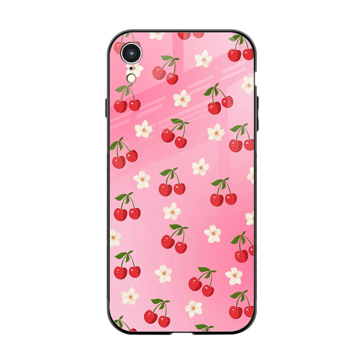 Berry Bliss back phone cover | glass case for iphone xr