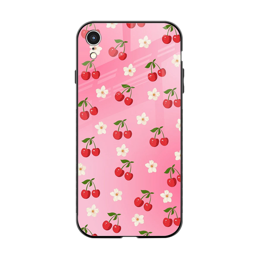 Berry Bliss back phone cover | glass case for iphone xr