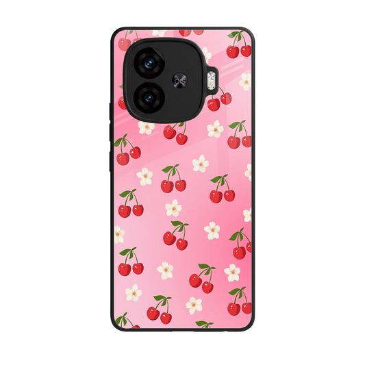 Berry Bliss back phone cover | glass case for iqoo neo 10r 5g